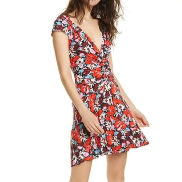 Free People Key to Your Heart Floral Dress - Picture 1 of 8